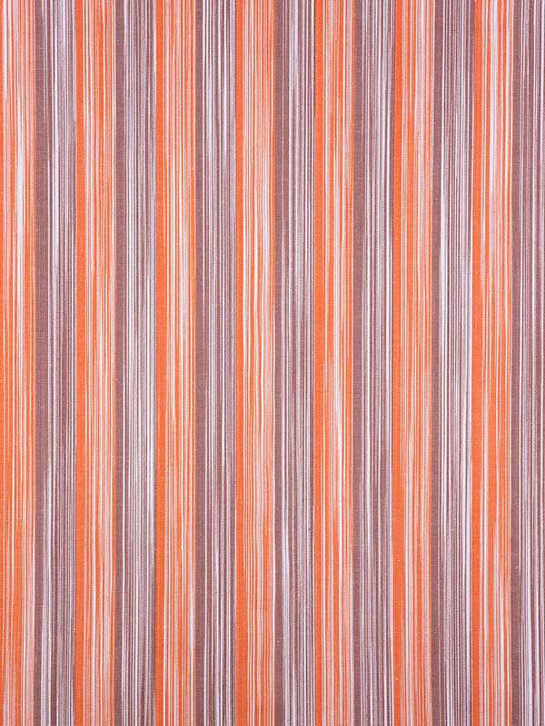 Orange gestreifter Stoff