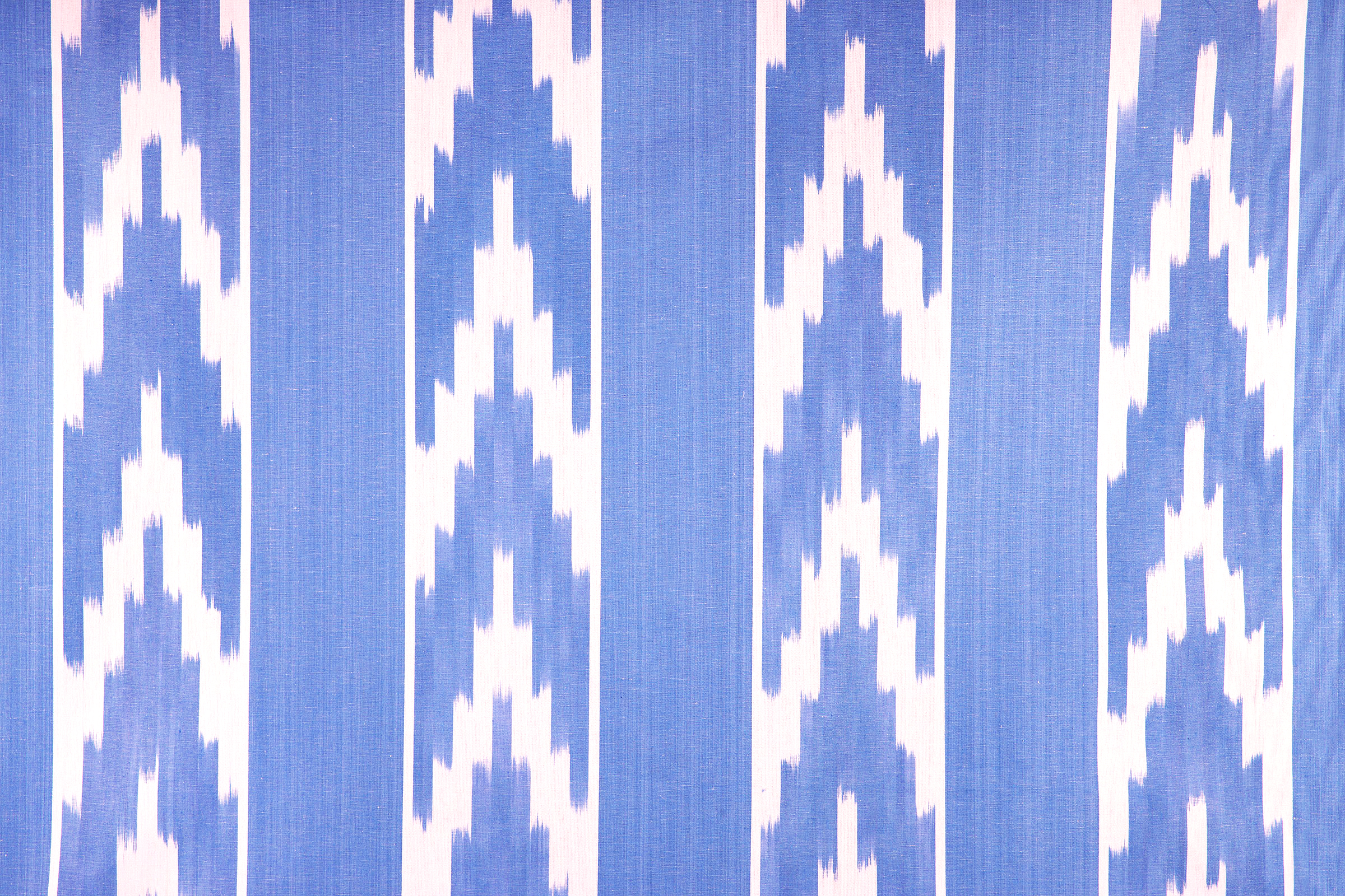 Ikat stoff 50 himmelblau