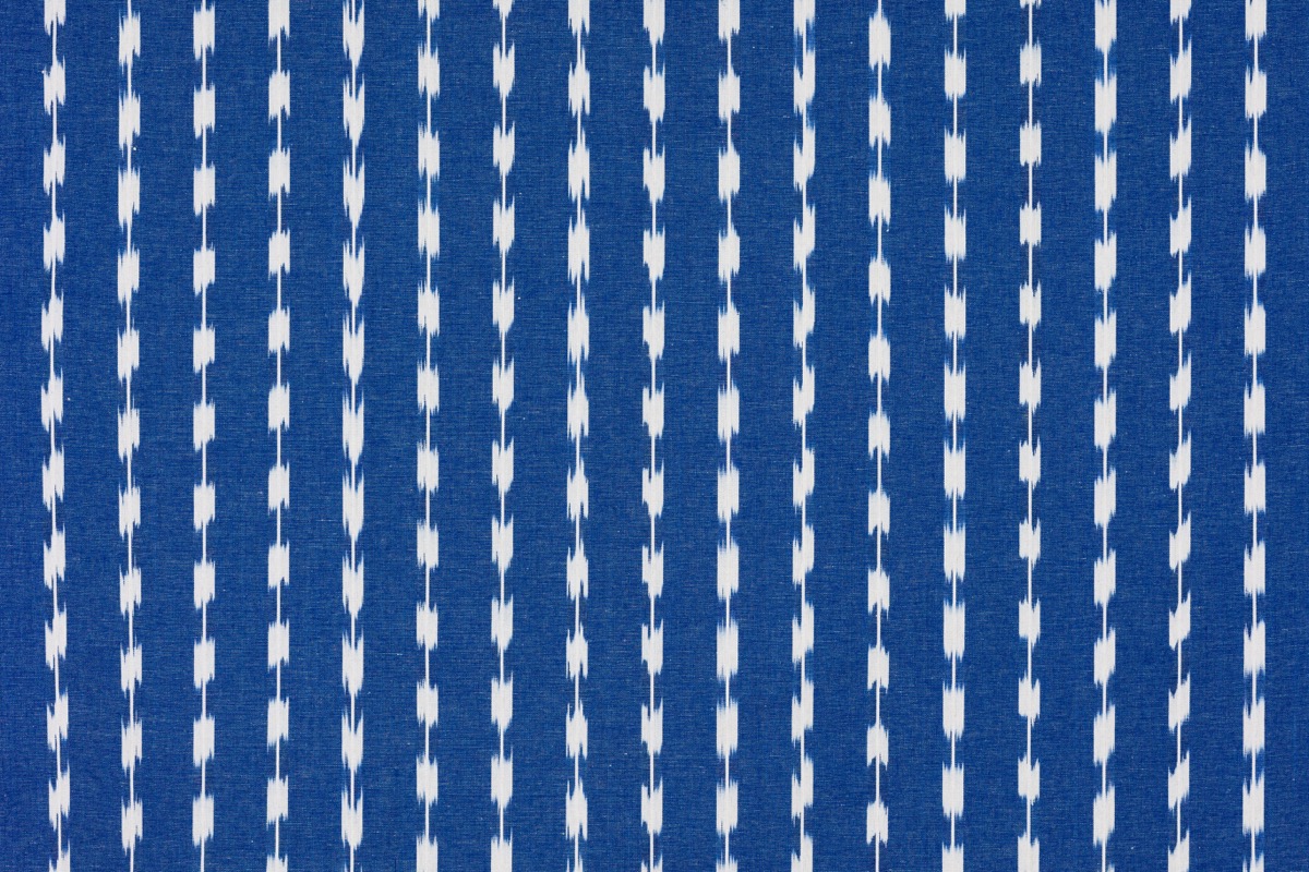 Ikat stoff 302 blau