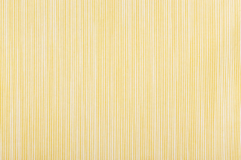 Tejido artesanal modelo 206 en tonos amarillo oro de Teixits Vicens