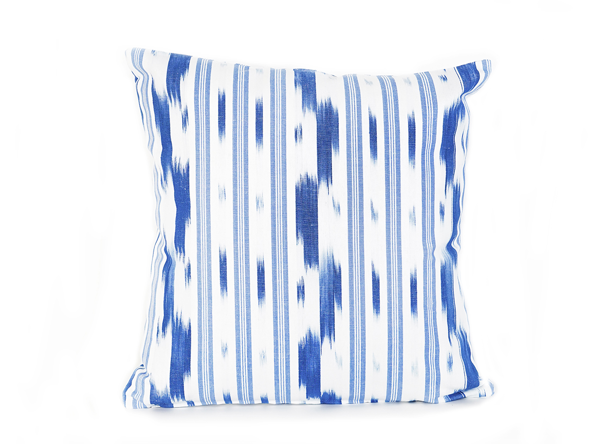 Coixí ikat 103 Blau