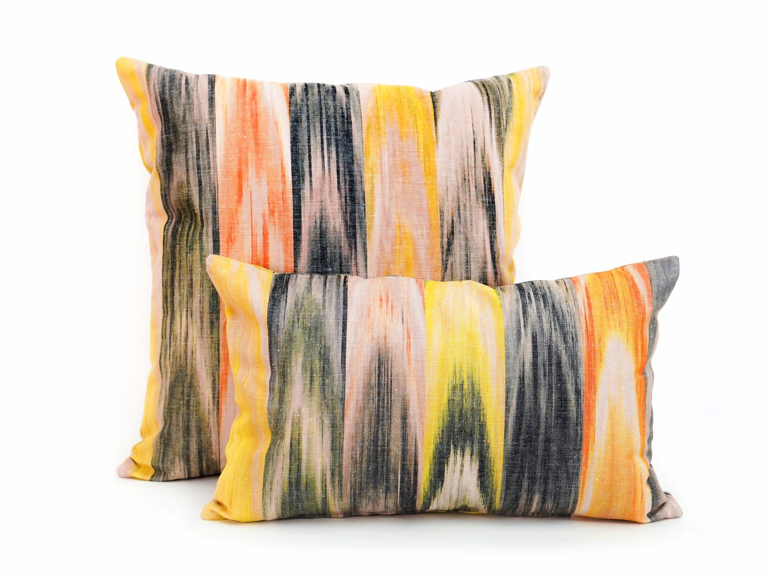 Ikat kissen 200 beige – Bild 2