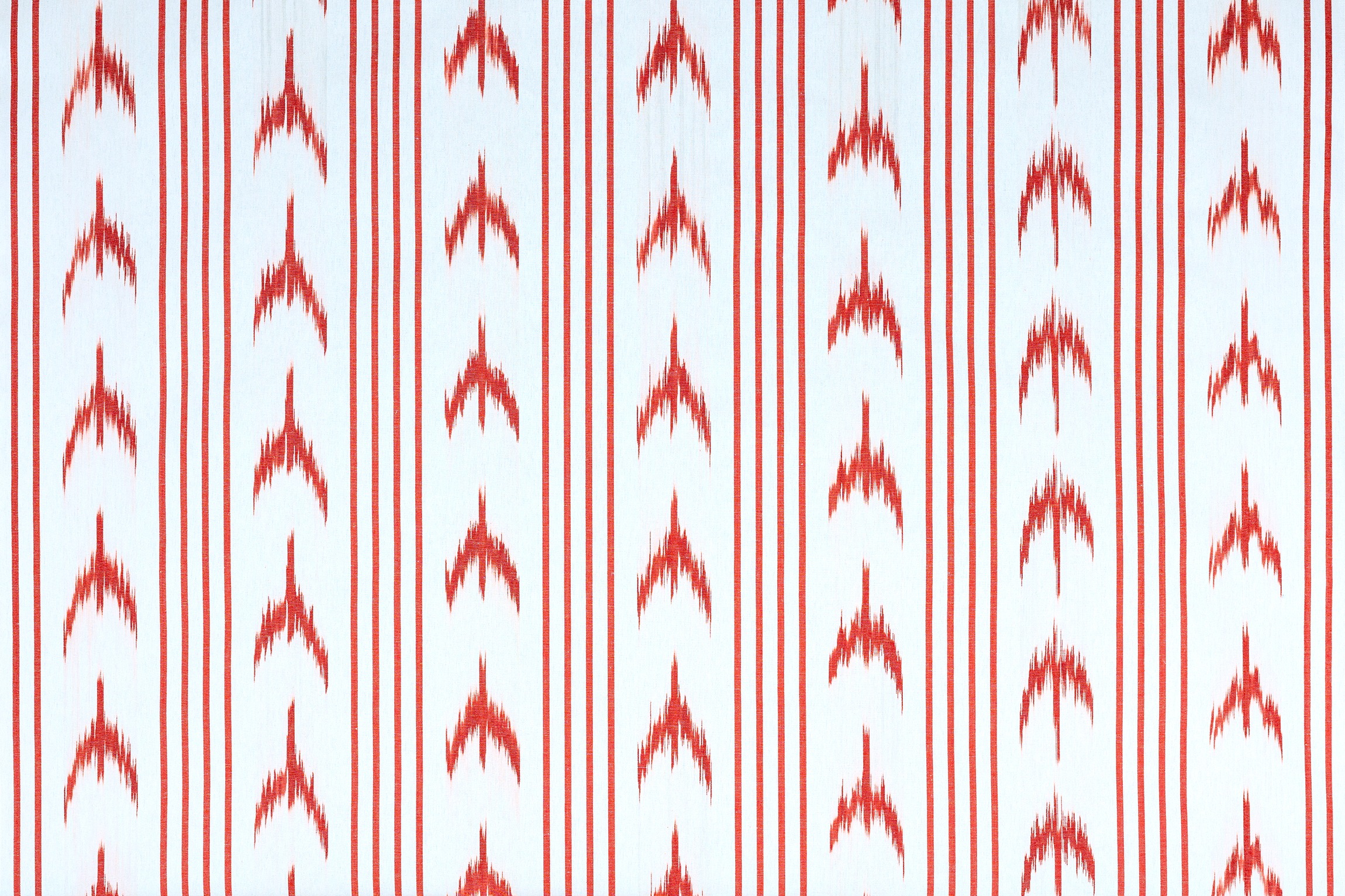 Ikat stoff Golondrinas Rot