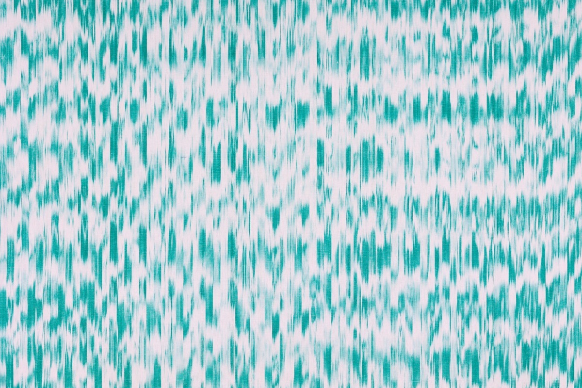 Tela ikat 107 Turquesa