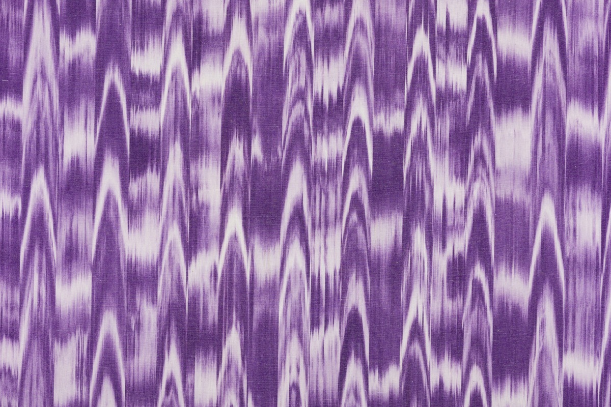 Mallorcan fabric Ikat 101 Violet