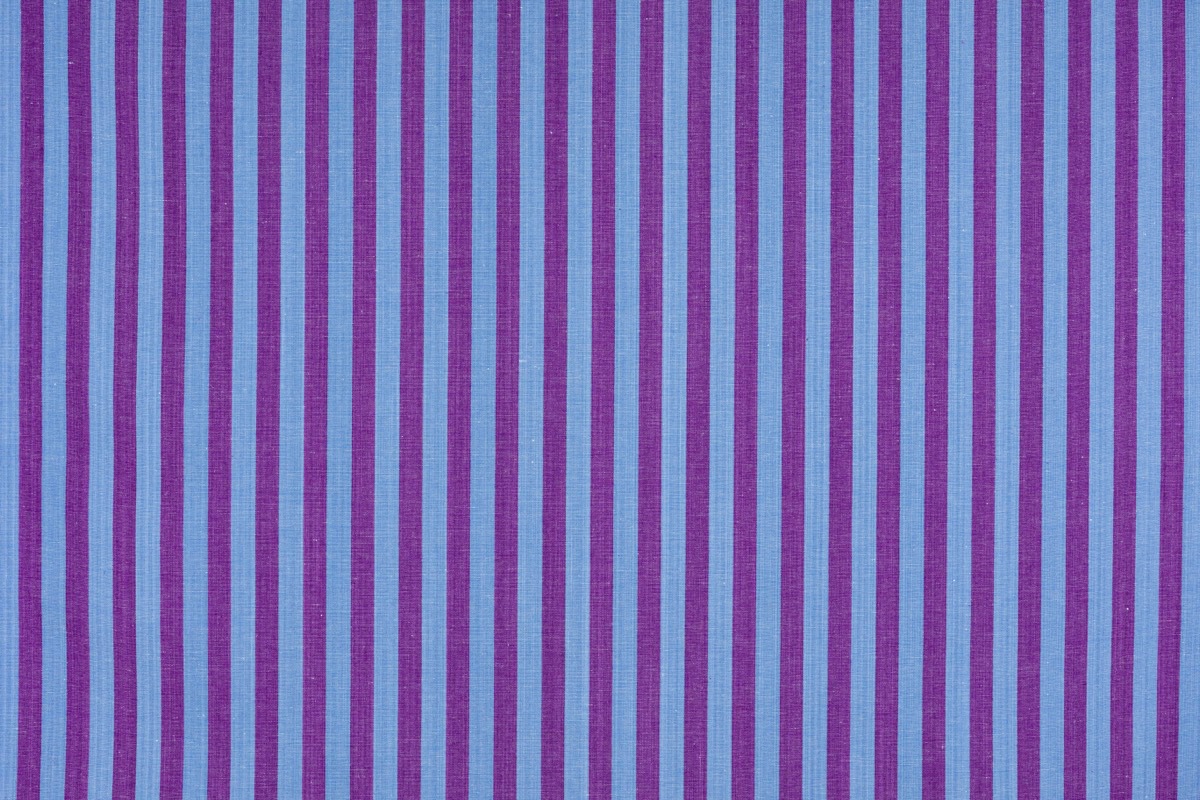 Mallorcan fabric Striped 106 Violet/light blue