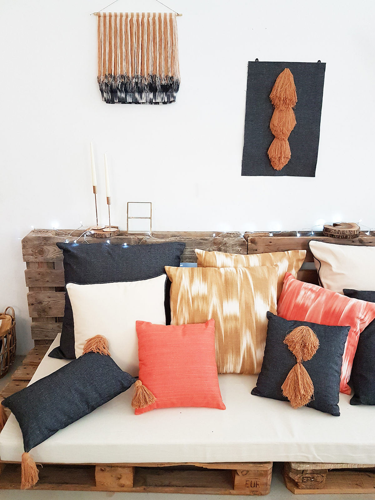 Schwarz Kissen Troca Toas – Bild 2