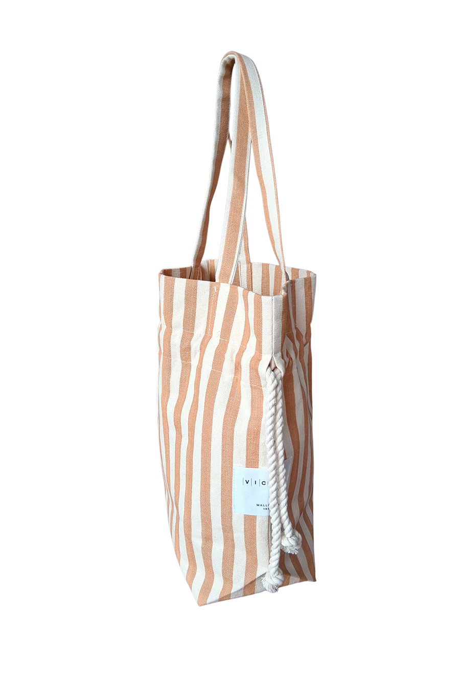 Bolsa fruncida tela Mallorquina 240 Tostado - Imagen 3