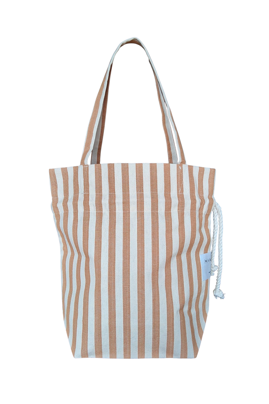 Bolsa fruncida tela Mallorquina 240 Tostado - Imagen 2