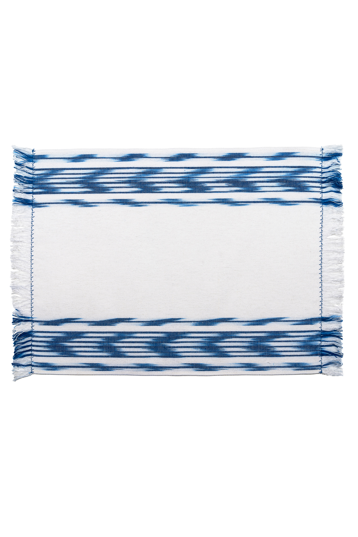 Placemat Mallorcan fabric ikat 235 Blue