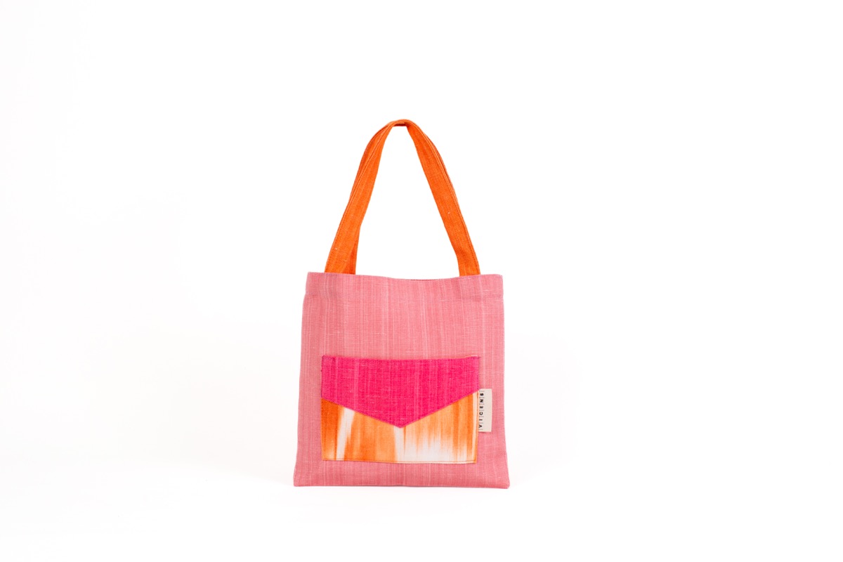 Diverote Mallorcan fabric Pink and orange