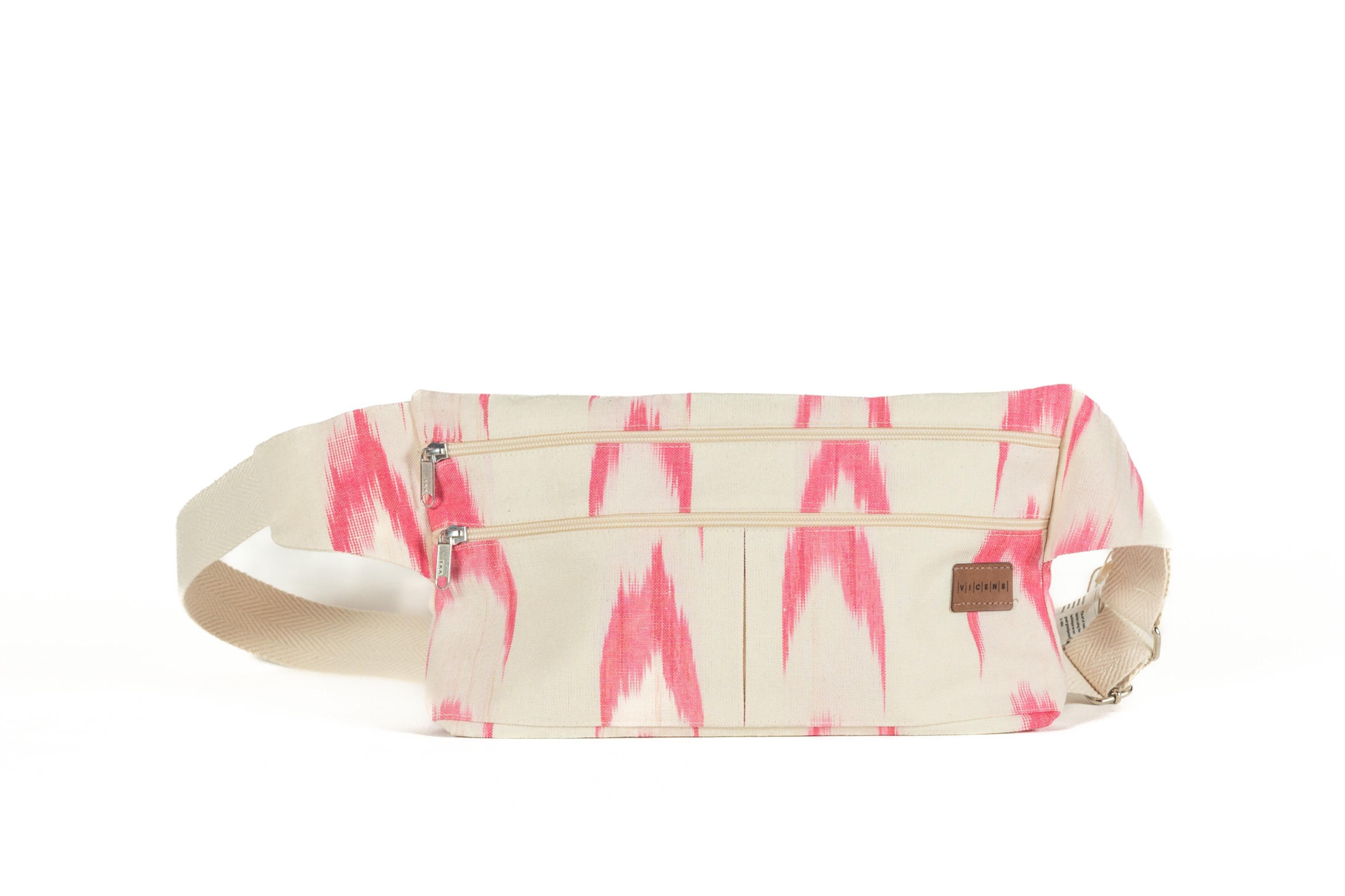 Riñonera de tela Mallorquina 61 Rosa fucsia - Imagen 2