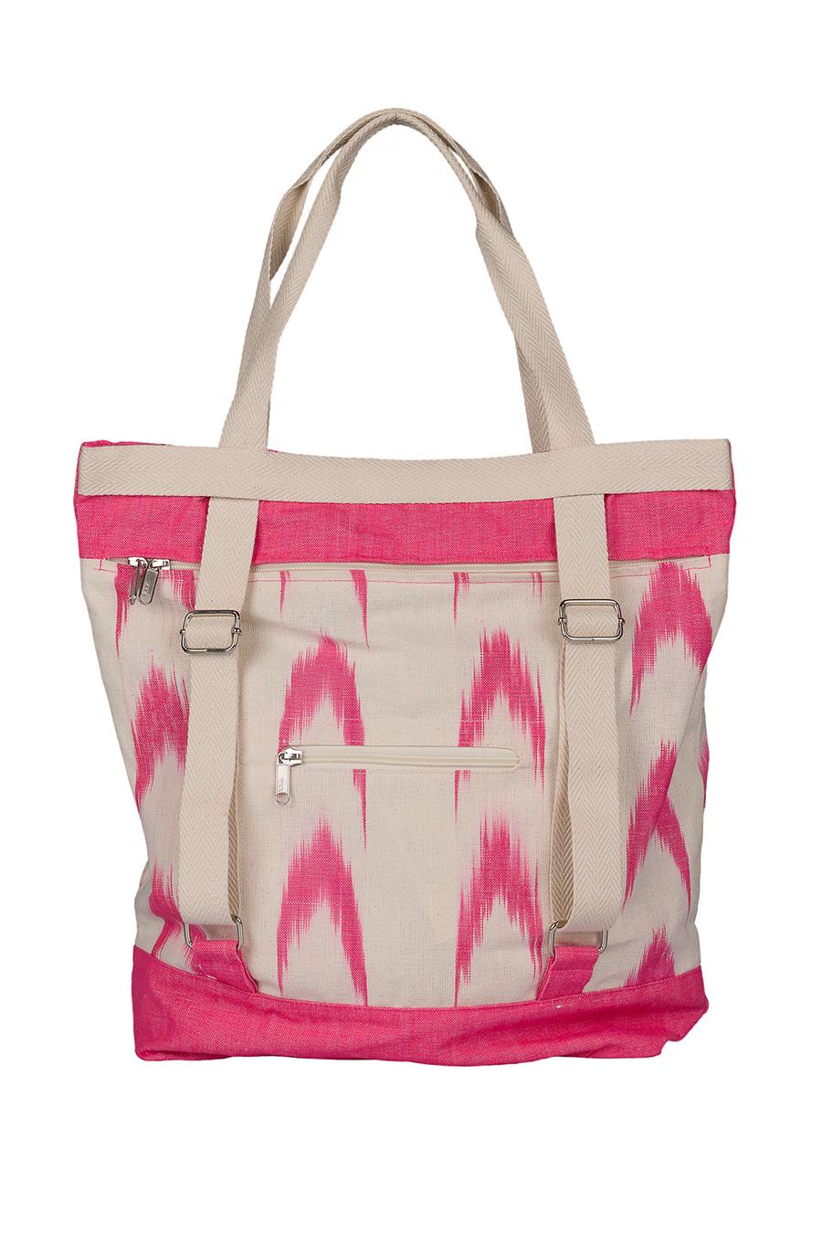 Bossa Mochila ikat 61 Rosa fúcsia - Imatge 3