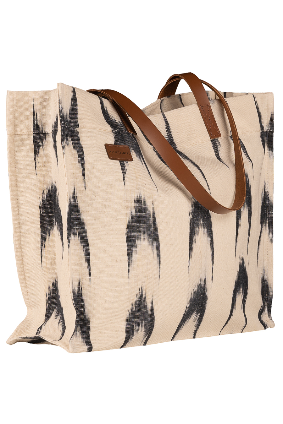 Bossa nanses pell ikat 61 Negre - Imatge 4