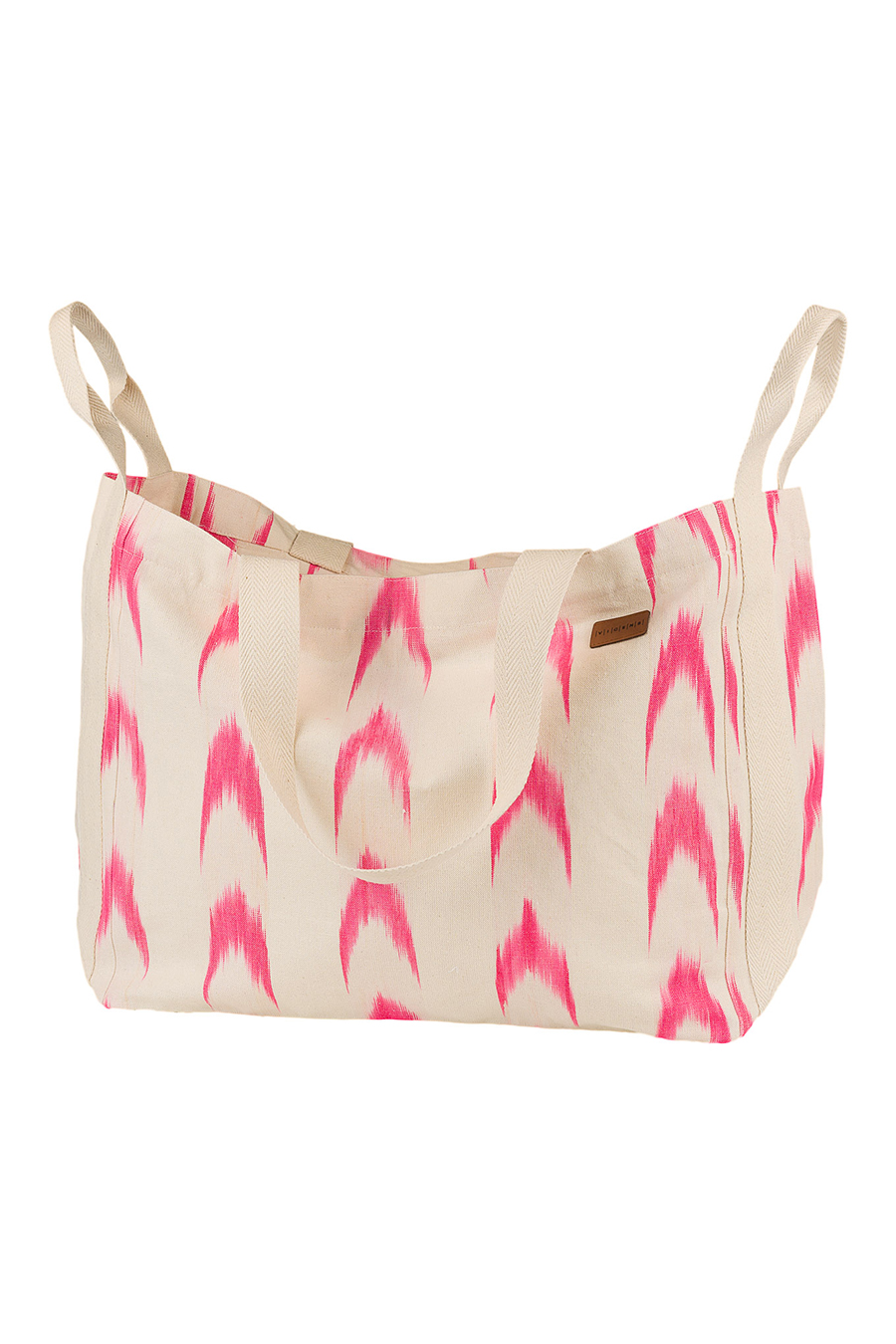 Beach bag Mallorcan fabric 61 Pink fuchsia - Image 2