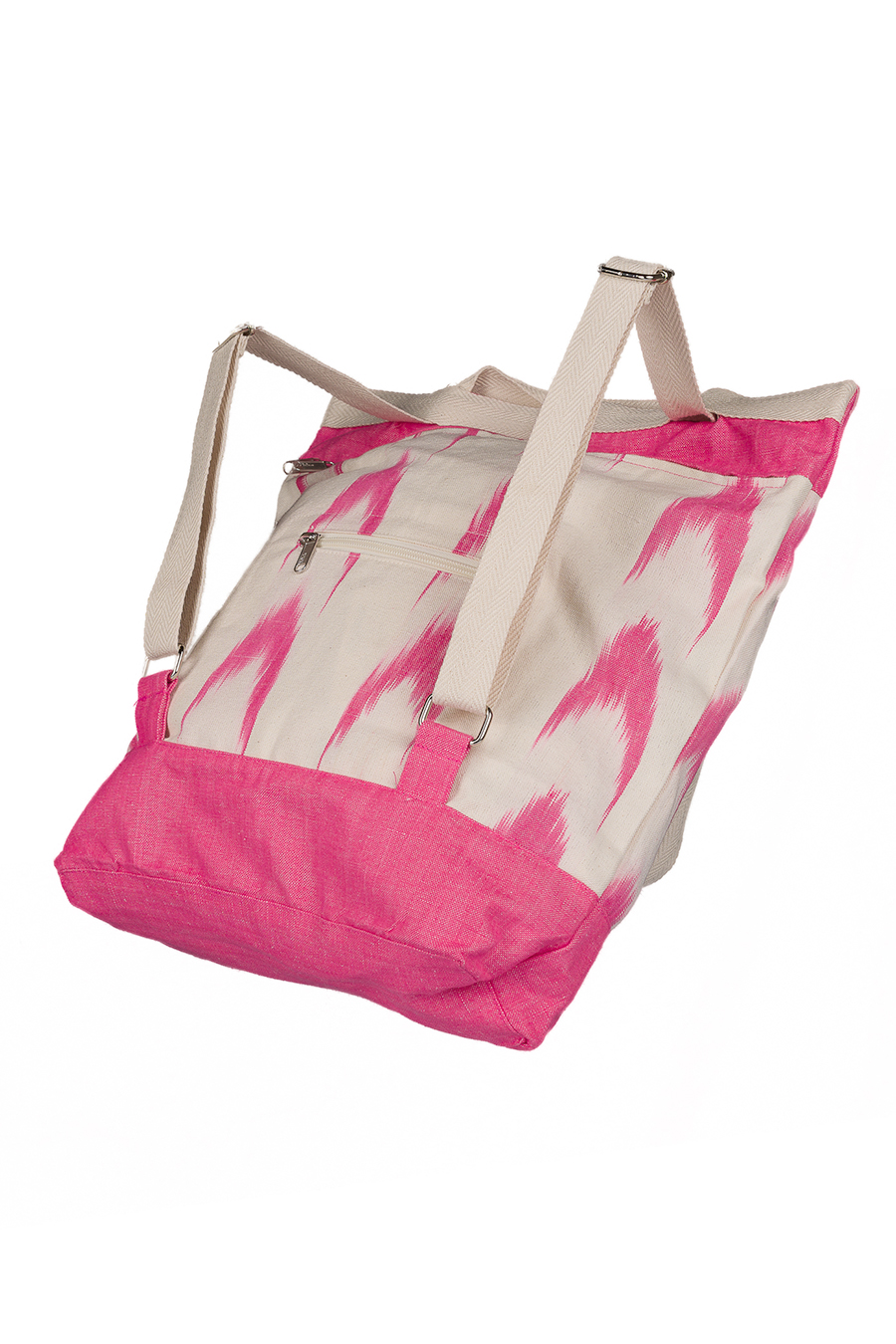 Bossa Mochila ikat 61 Rosa fúcsia - Imatge 5