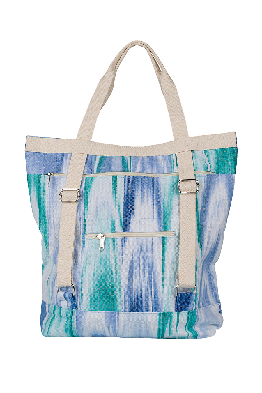 Bolsa Mochila tela Mallorquina 200 Azul - Imagen 2