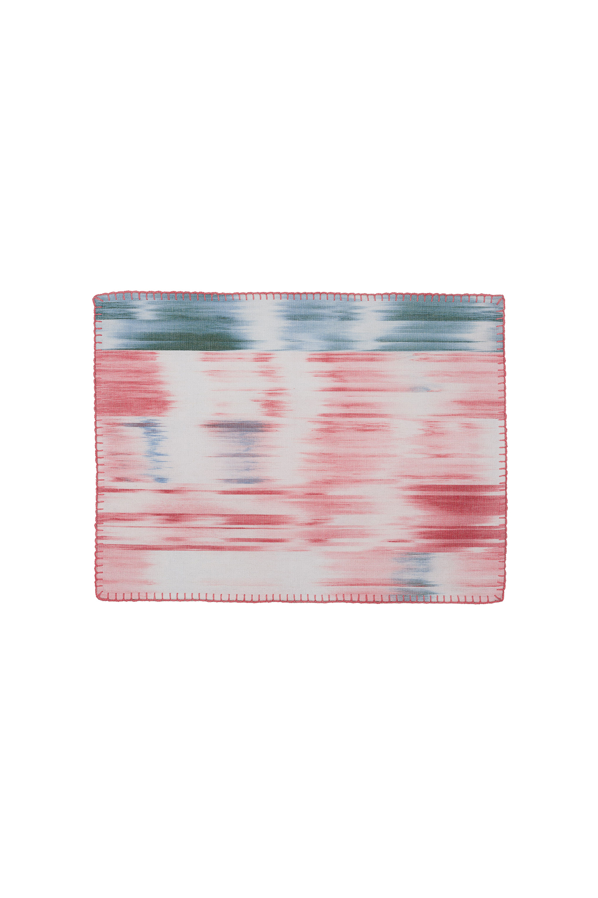 Stich Placemat Mallorcan fabric ikat 201 Pink