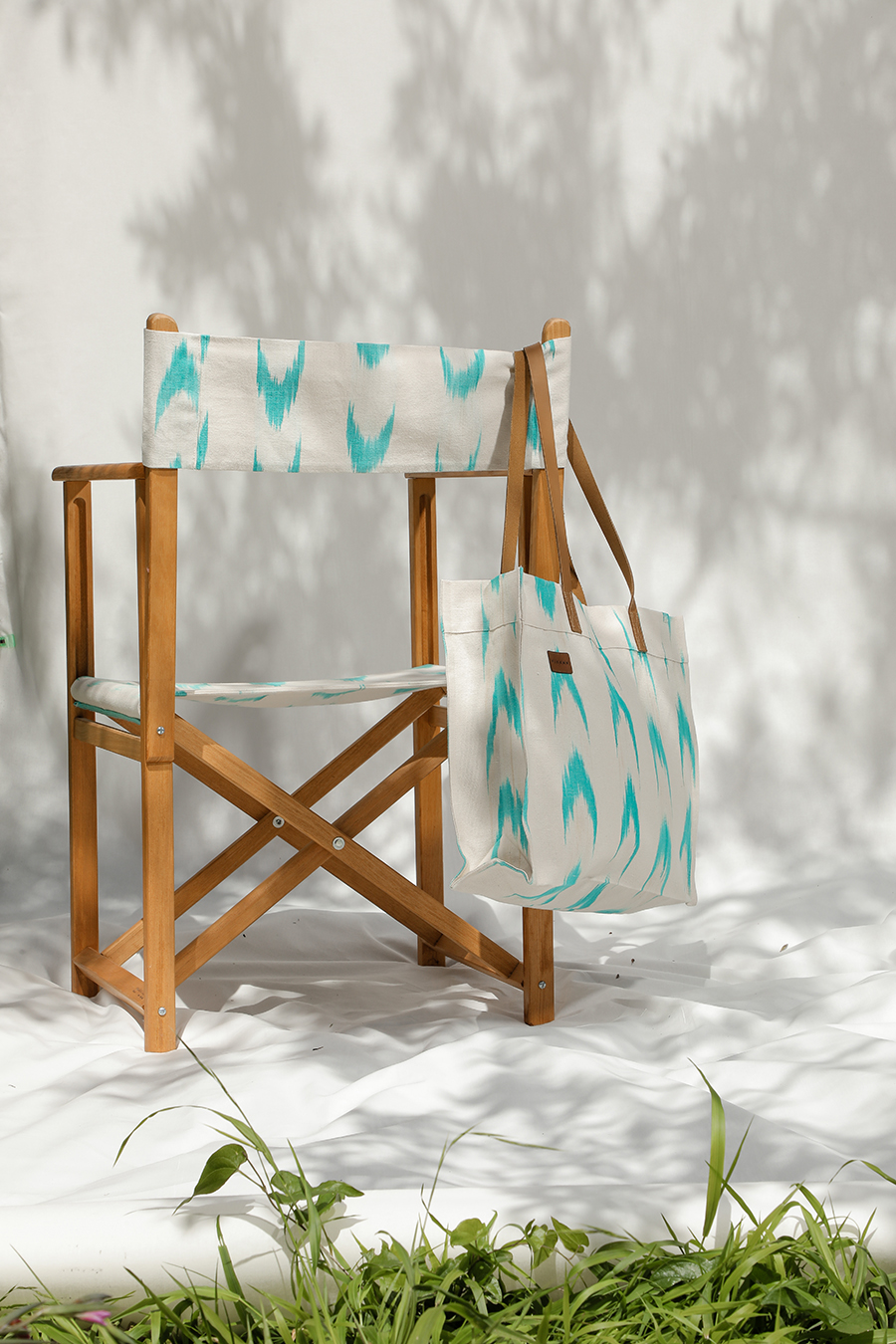 Muestra de tejido artesanal modelo 57 de Teixits Vicens