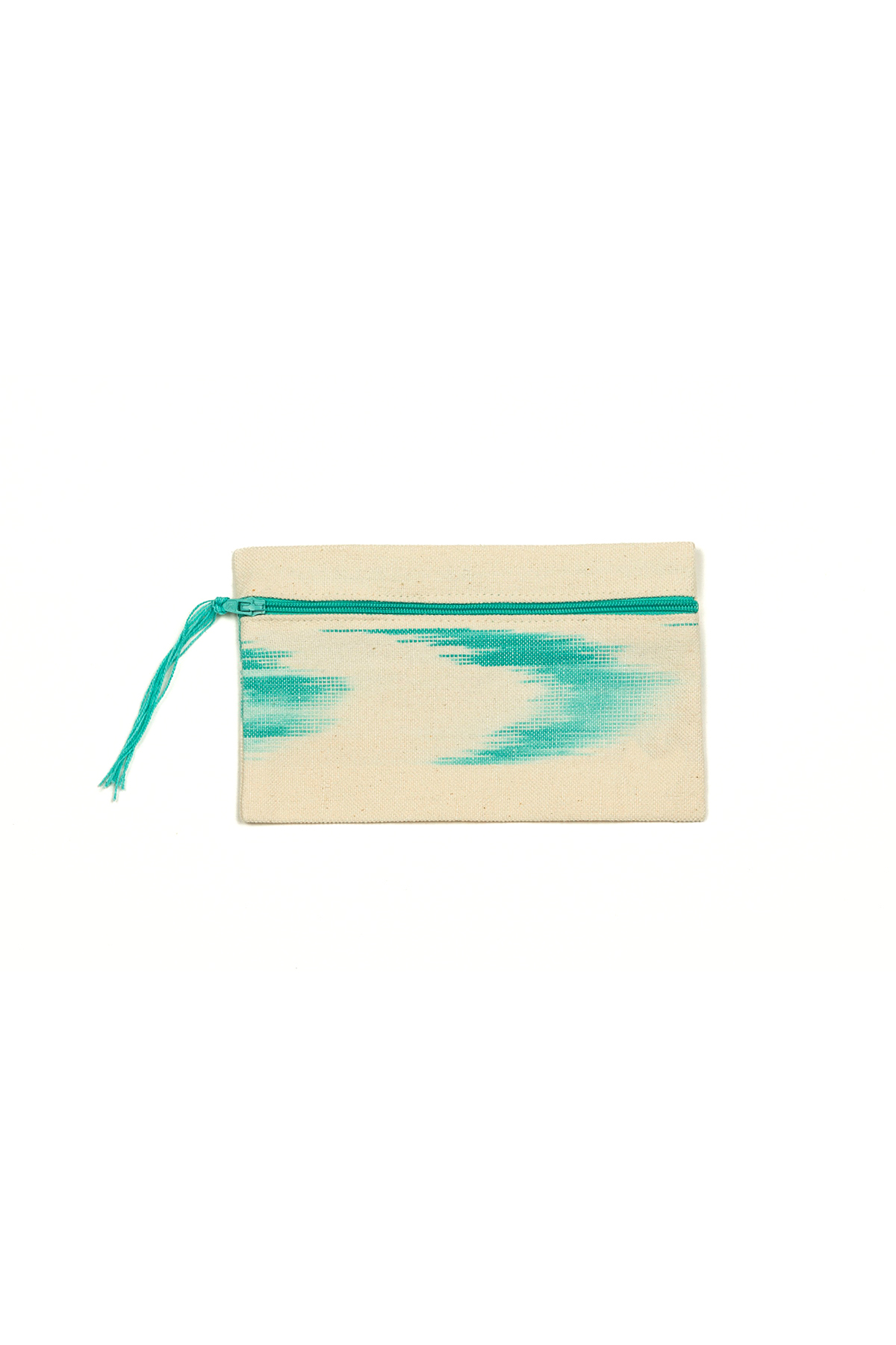 Purse Mallorcan fabric 61 Turquoise