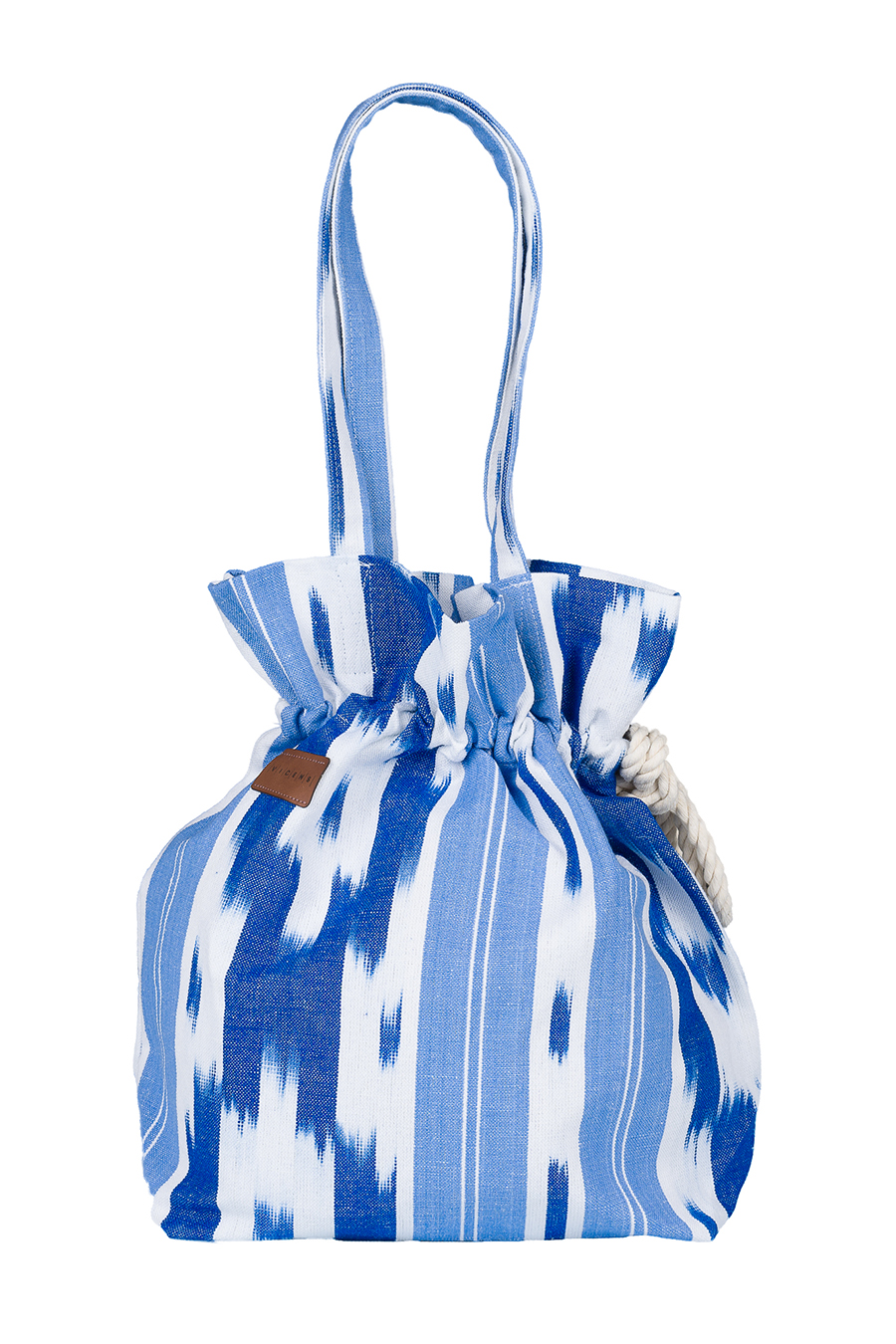 Beuteltasche ikat 104 Blau – Bild 3