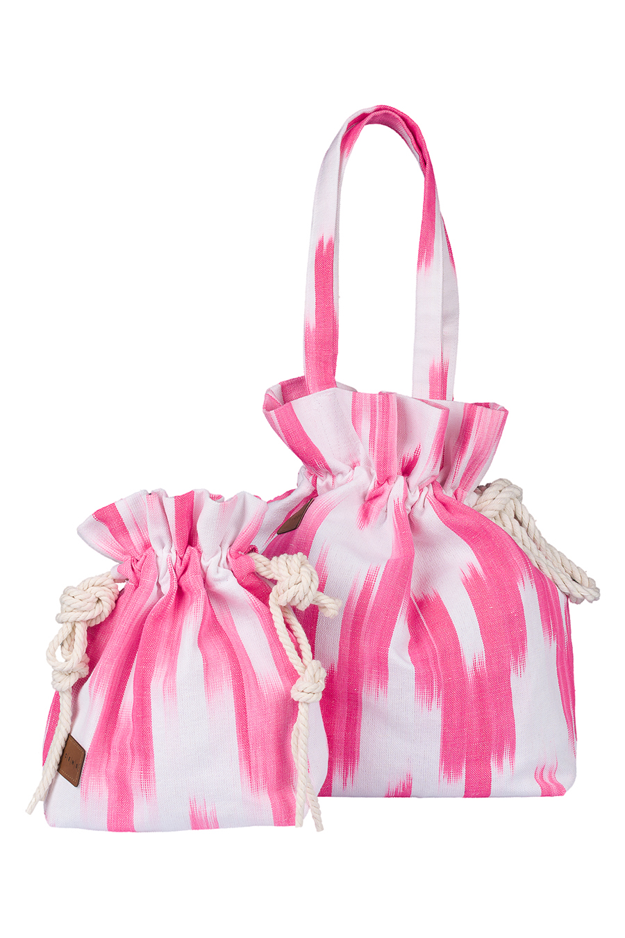 Beuteltasche ikat 105 Rosa Fuchsie – Bild 3