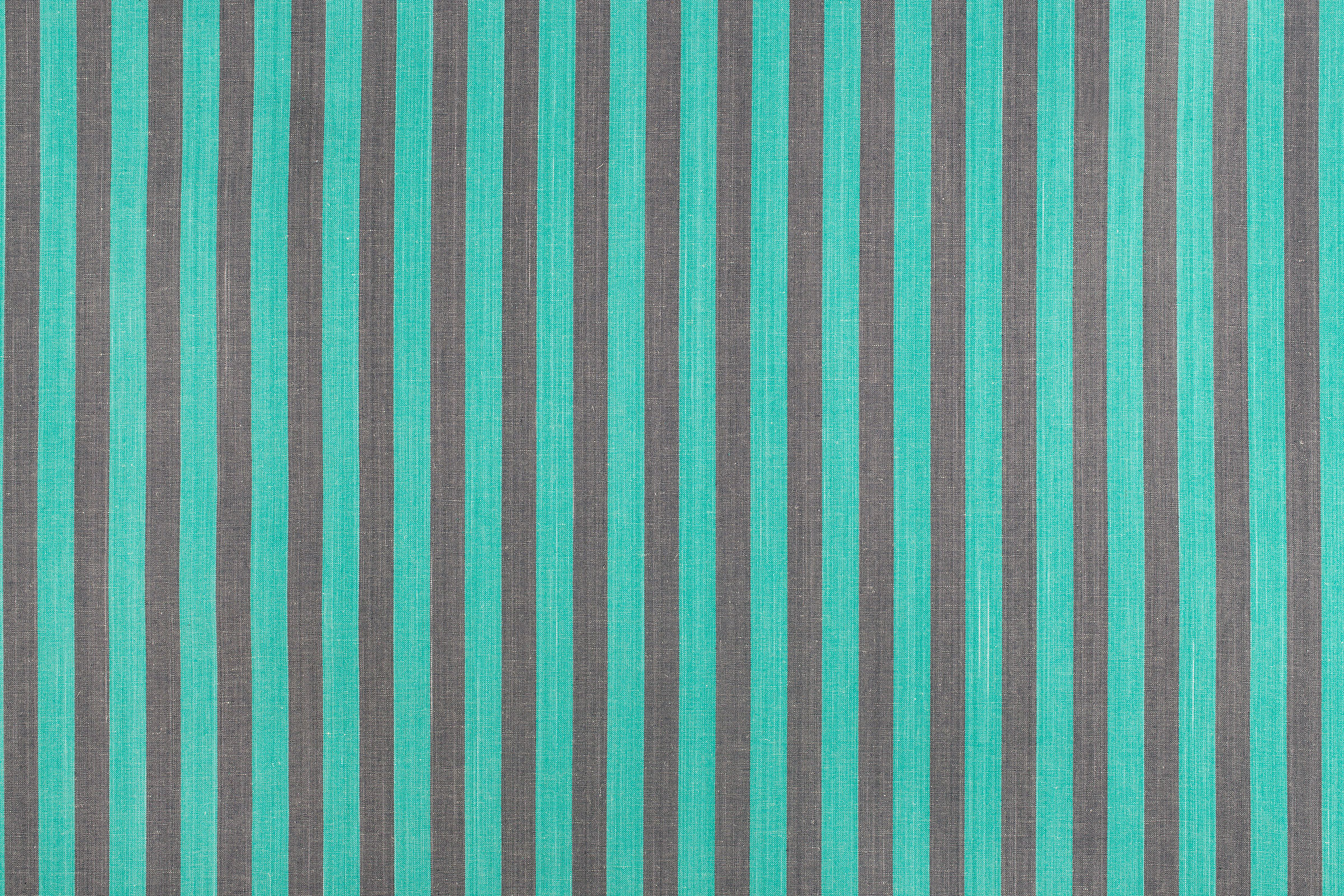Gestreifter Mallorca Stoff 106 Türkis grau
