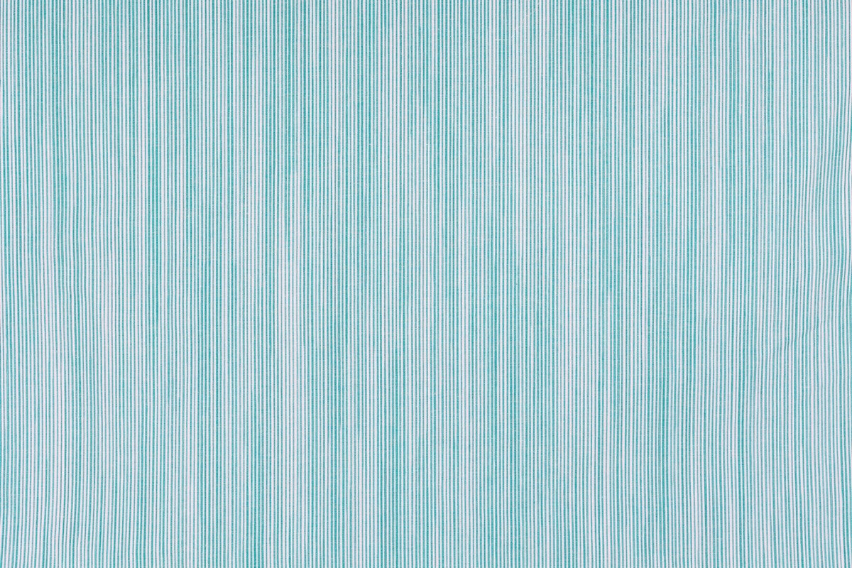 Striped Mallorcan fabric 206 turquoise