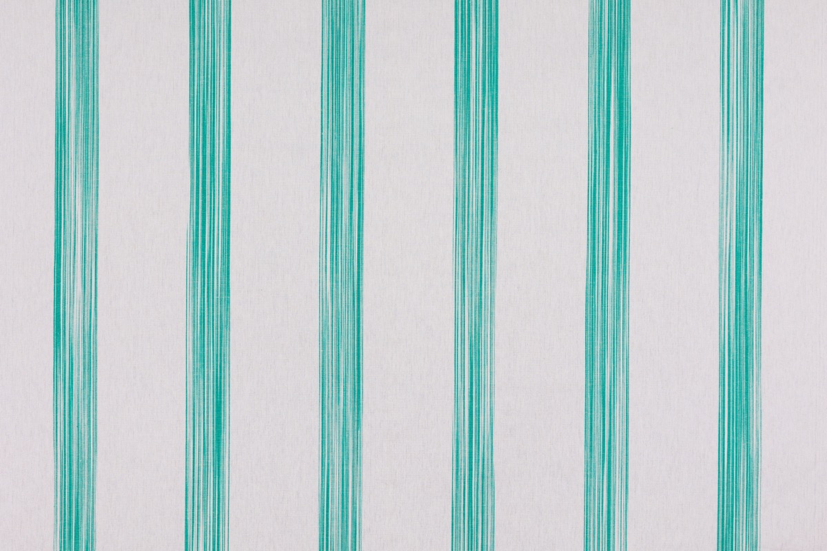 Striped Mallorcan fabric 217 turquoise