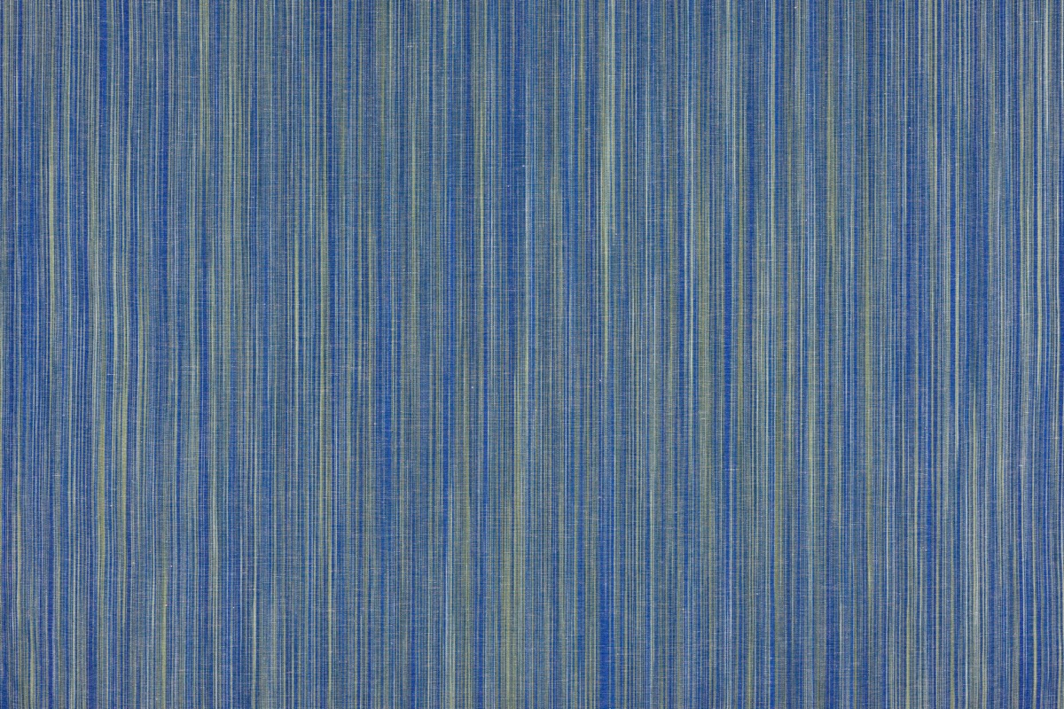 Gestreifter Mallorca Stoff 213 Olivgrün / Blau