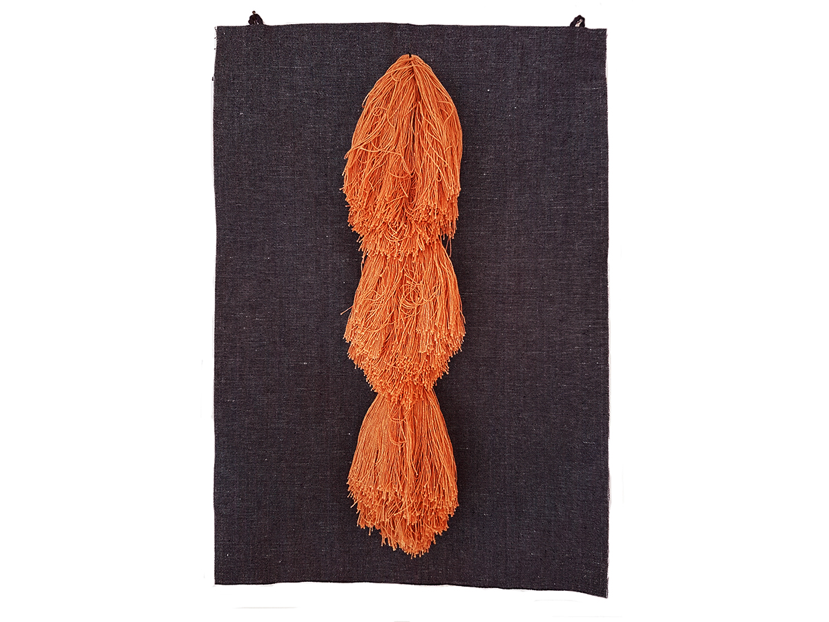 Tapís de tela Negre amb troca Torrat - Imatge 3