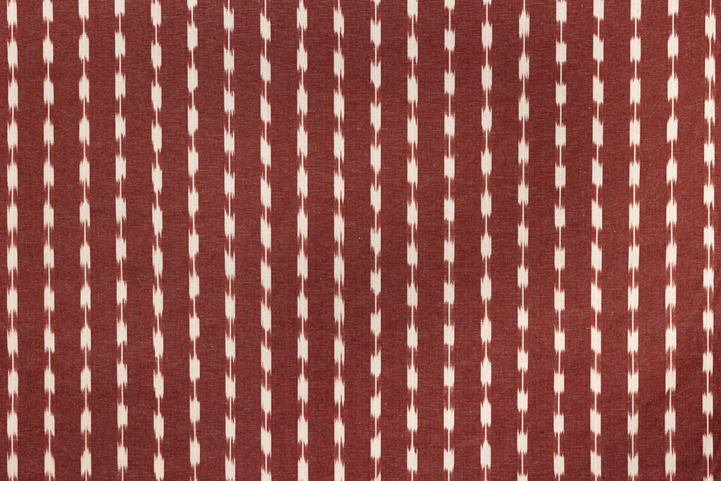 Tela mallorquina modelo 302 en color granate de Teixits Vicens