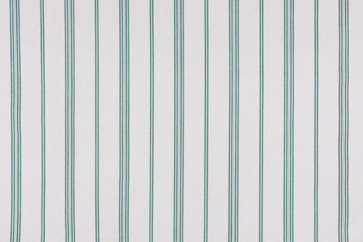 Gestreifter Mallorca Stoff 211 Olivgrün