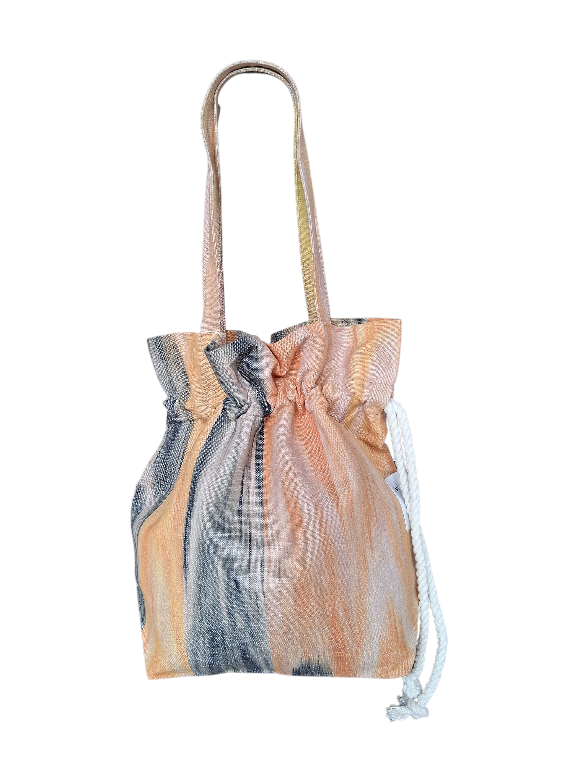 Beuteltasche ikat 200 Beig – Bild 3