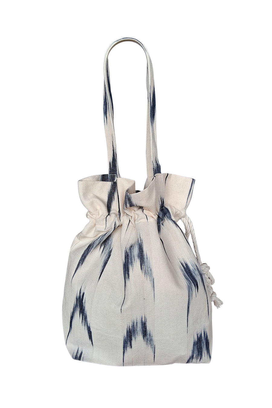 Pucker fabric bag 61 Black - Image 3