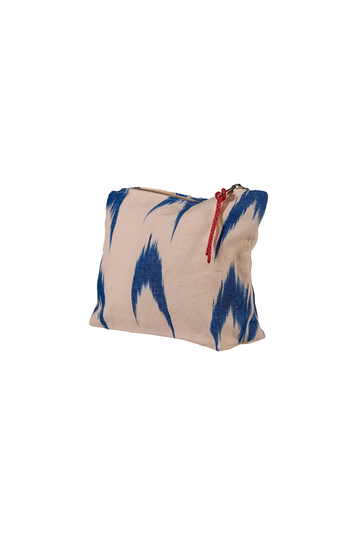 Ona Kulturbeutel ikat 61 blau – Bild 2