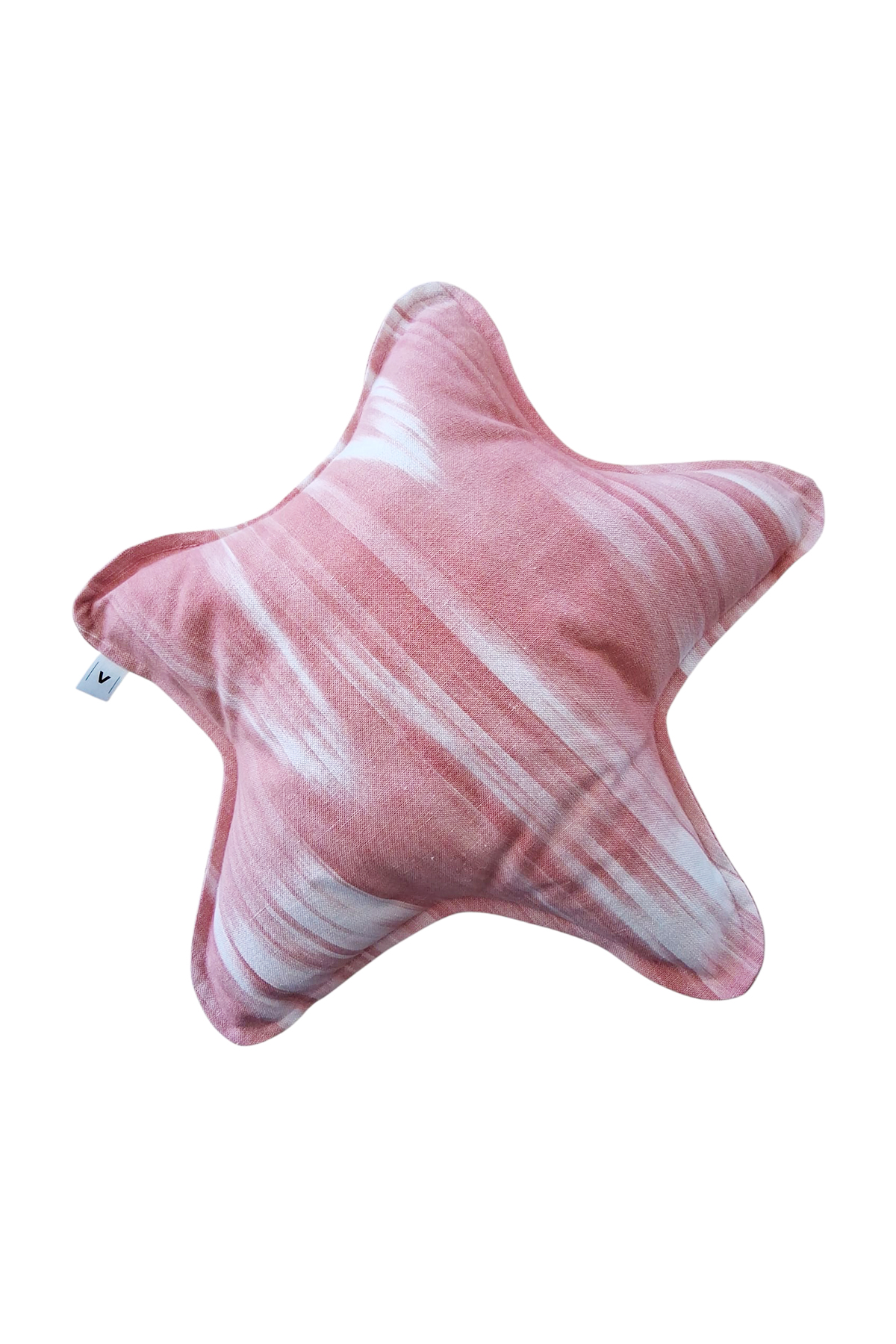 Star Shaped Cushion Mallorcan fabric 101 Pink